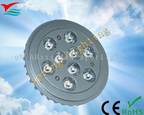 Aluminium Die Casting Housing AC 85 - 260V, 320mA, 60 degree, AR111 LED spot lamps