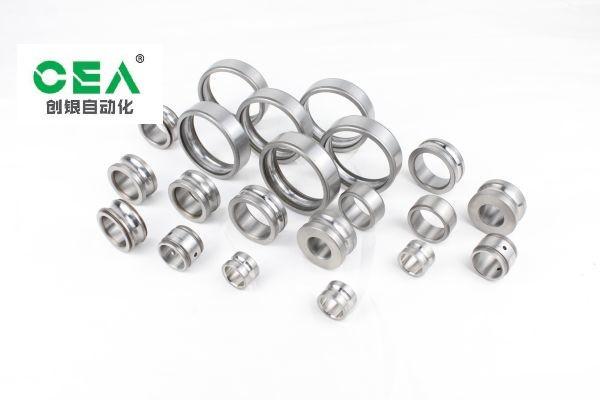 VLA200414N Four Point Contact Ball Bearing Ring 300-5400mm OD Thin Wall Light Weight