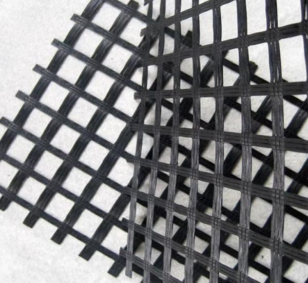 80-80KN/M Glass Fiber Geogrid Asphalt Biaxial Reinforce Geogrid for Parking Lots