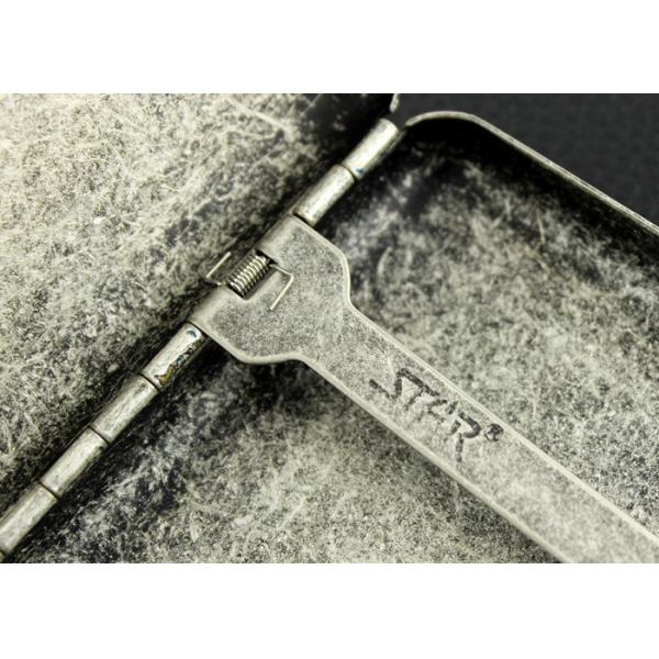 High Grade Daily Household Items Star Antique Silver Gift Box Cigarette Set