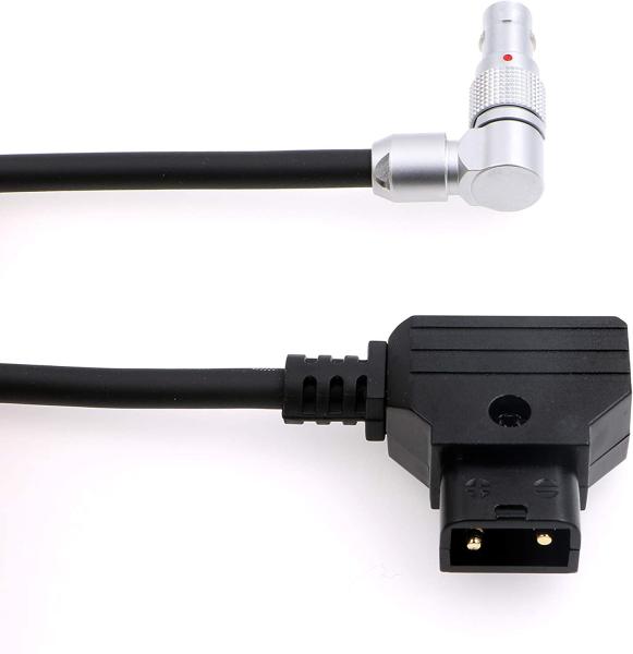 Rotatable Right Angle 4 Pin Lemo To Dtap For Zacuto Kameleon EVF