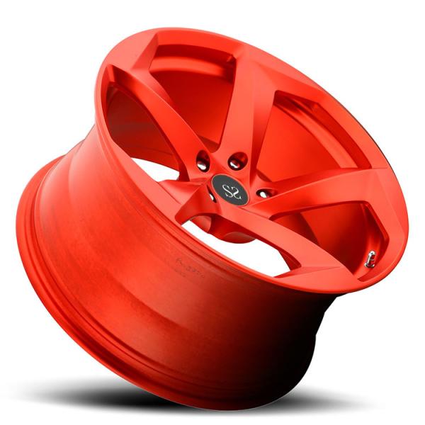 Customized Red 2-PC Forged Alloy Rims For BWM X5  / Rim 22 Alloy Car Rims