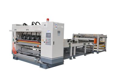 Máquina automática 1600MM 150m da cartonagem do cartão pelo minuto para folha ondulada