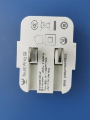Compacto 1.5A carregamento rápido carregador de parede USB adaptador de energia USB leve