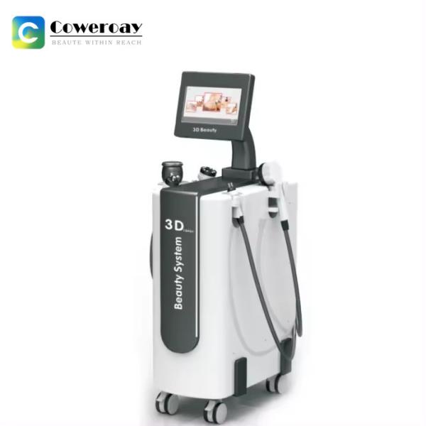 RF Face Lifting Machine EMS Radio Frequency Body Contouring Machine Cavitation RF Vacuum Machine