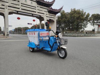 High Load Capacity 48V 800W Electric Garbage Tricycle Heavy-Duty Cleaning Needs Excellent Maneuverability