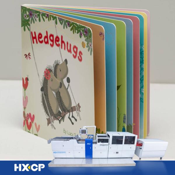 Automatic HX450C Casing Machine for Feeding of Maximum Book Size 320×450mm L×W