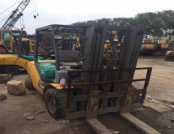 Used Manual Komatsu Japan Forklift FD30-17/FD3016/FD30 3 ton Forklift With 3 stages And Cheap Price For Sale