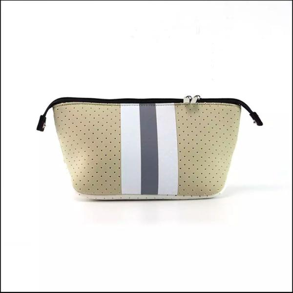 Zipper Closure Neoprene Makeup Bag for Cosmetics Convenience and Waterproof Protection