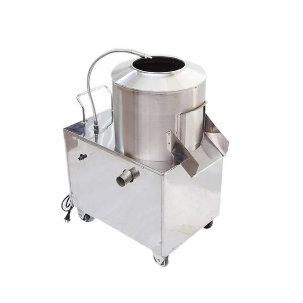 Máquina de descascar e limpar batatas