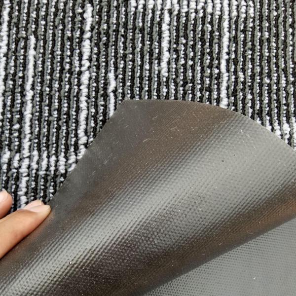 Washable 50x50cm PP Conference Room Commercial Carpet Tile with Pile Weight 520g/sqm
