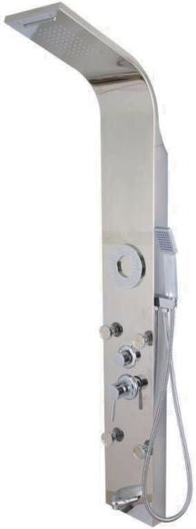 Панель ливня осадок нержавеющей стали, термостатический столбец ливня