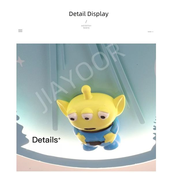 Home Decoration Lighting Modern Lighting Lustre Indoor LED Children Room airplane ceiling light(WH-MA-298)