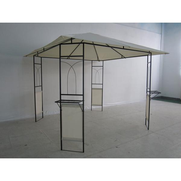 Double Roof Gazebo Outdoor Canopy Shelter with Customizable Design and Pvc Coated Finish