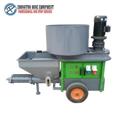 Mortar Sprayer Multifunctional Powder Wall Cement Machine With Mixer