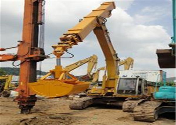 Special Work Site Excavator Telescopic Boom 28 Meter Digging Depth Heavy Weight