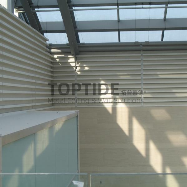 2.5mm Thickness Aluminum Decorative Panel Integrated Linear Strip Kitchen Wall Cladding