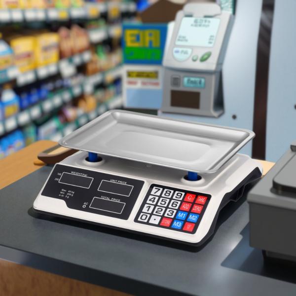 Balance numérique de calcul de poids 30 kg avec performance OEM MOQ 1000 pièces et pesée précise