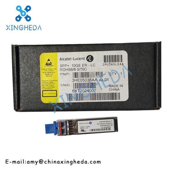 Émetteur-récepteur 1550nm d'Alcatel-Lucent 3HE05036AA SFP+ 10G ER 40km