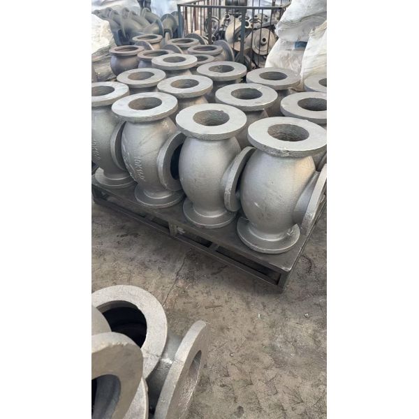 45# Carbon Structural Steel Lost Foam Cast Valve Body with DN150-DN300 Size Range for High-Pressure Pipe Fittings
