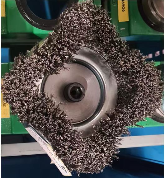 New Style 100mm Stainless Steel Square Wire Cup Brush for Cleaning Metal Surface