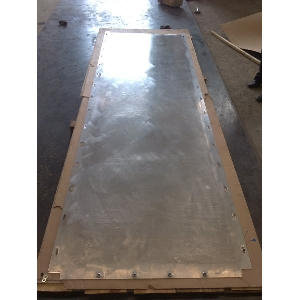 SS 304 316 Stainless Steel Or Aluminum Round Hole Strainer Grain Screen Plate Mesh Filter For Mud Extruder Sieve Plates