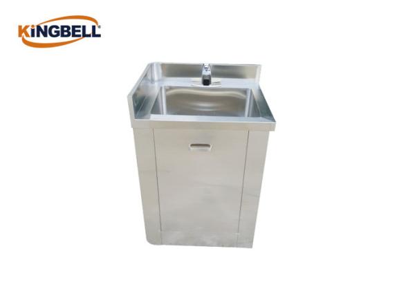 Single Person Medical Grade Stainless Steel Sinks Operating Room Hand Sink