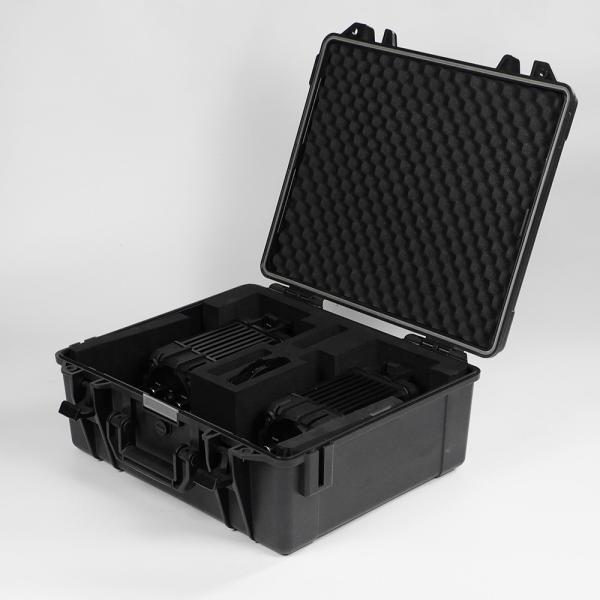 Black Waterproof Plastic Case For Instrument Equipment