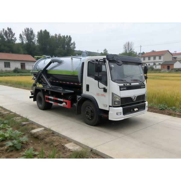 Heavy-Duty 12-Ton Sewage Suction Truck with Customized Tank Volume and Robust Chassis for Sanitation