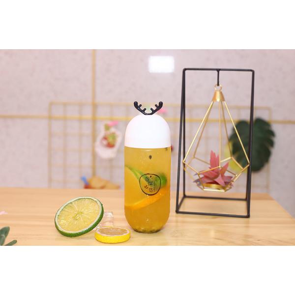 Modern Milk Tea Bottles Leak Proof Plastic Containers Ideal for Beverage Packaging and Safe Transport Solutions