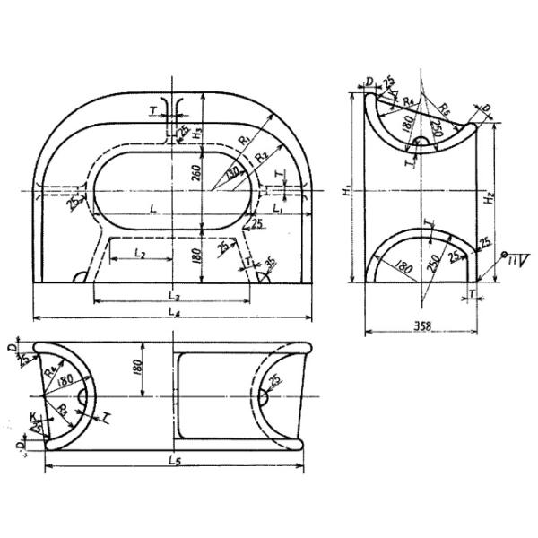 Тип сталь отливки Панама JIS f 2017-1982 AC установленная палубой душит оборудование зачаливания корабля