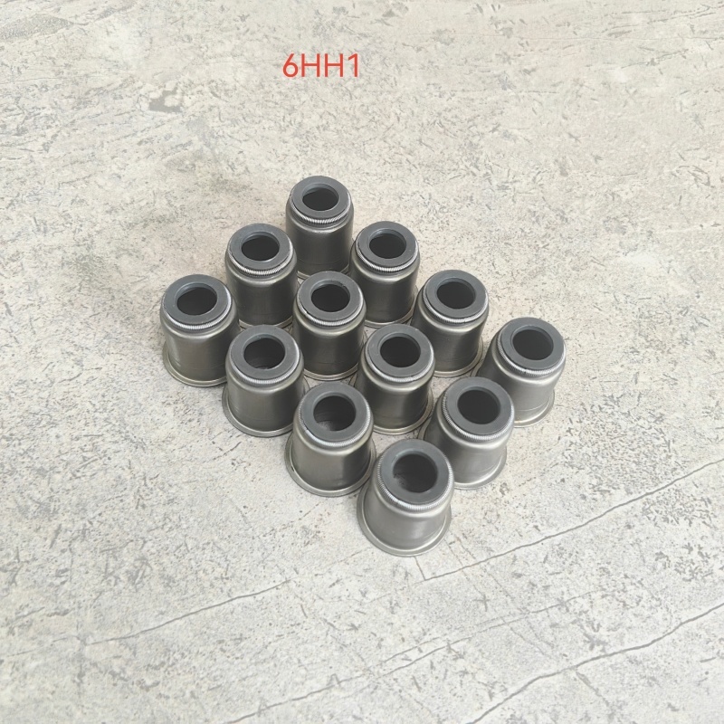 12PCS Valve Stem Oil Seal Set Isuzu 6HH1 Diesel Engine