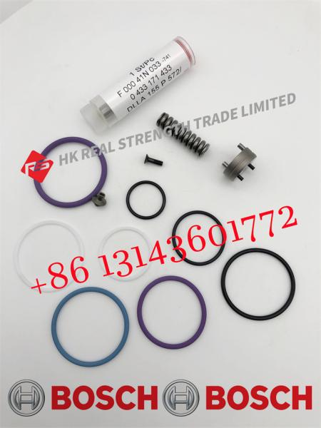 Diesel  5235710 Engine Fuel Injector Repair Kits F00041N033 For Bosch 0414701004 0414701055 0414731004 Injector