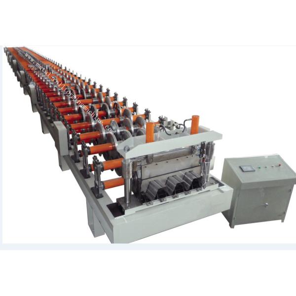 Automatic Metal Deck Roll Forming Machine , Floor Deck Roll Forming Machine H