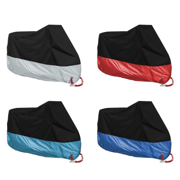 Durable Outdoor Motorcycle Covers Waterproof Motorcycle Storage Bag With Lock Holes