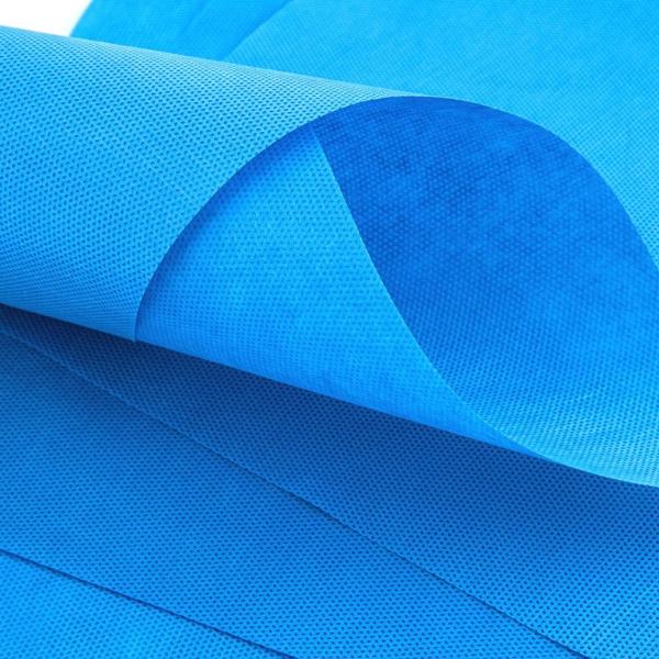 Blue Environmental Non Woven Fabric For Cloth Surgical N95 Filter Face Mask Use