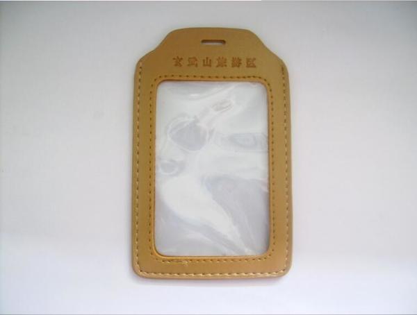 ID Card PVC Badge Holder , Business Card Badge Holder For Officer / Trade Show