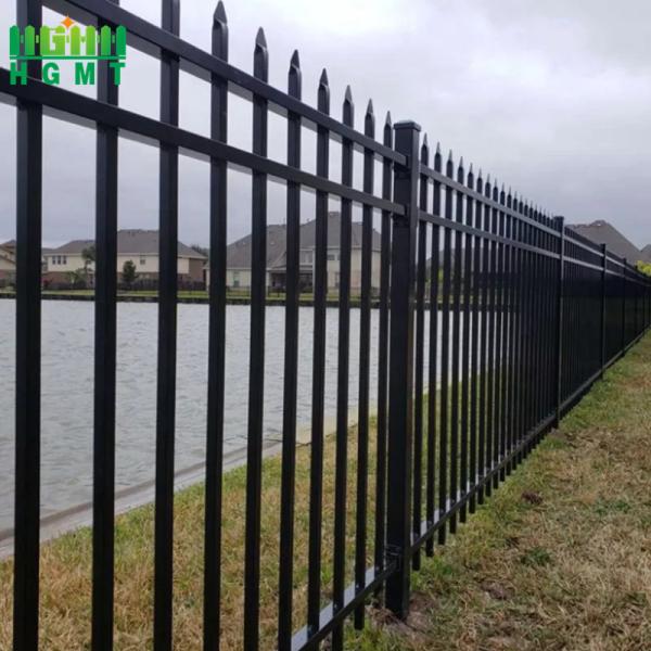 Architectural Home Garden Decorative Agriculture Farm Steel Iron Tubular Palisade Wire Fence Fencing
