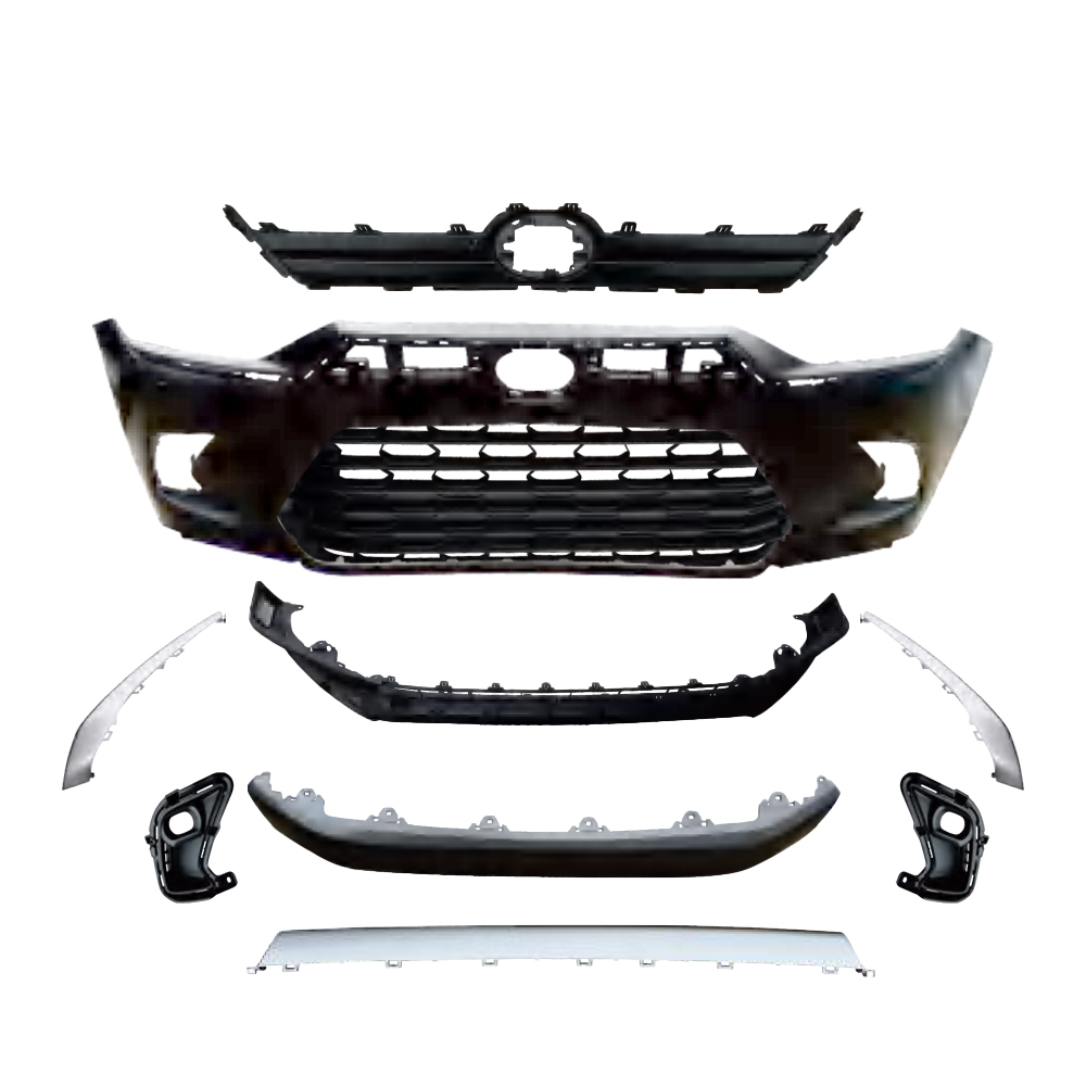Aftermarket Complete Front Bumper Assembly for 2024 Toyota Grand Highlander