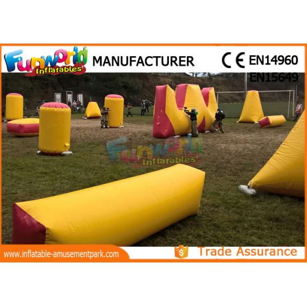 Военные раздувные барьеры пейнтбола бункеров воздуха бирки бункеров пейнтбола/лазера