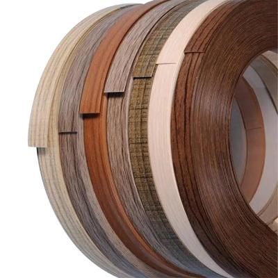 Furniture Decorations Accessories Pvc Edge Banding Solid and Wood Grain Pvc Edge