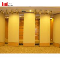 POM Hanging Wheels Sliding Wall Divider 95mm Operable Folding Wall Panels