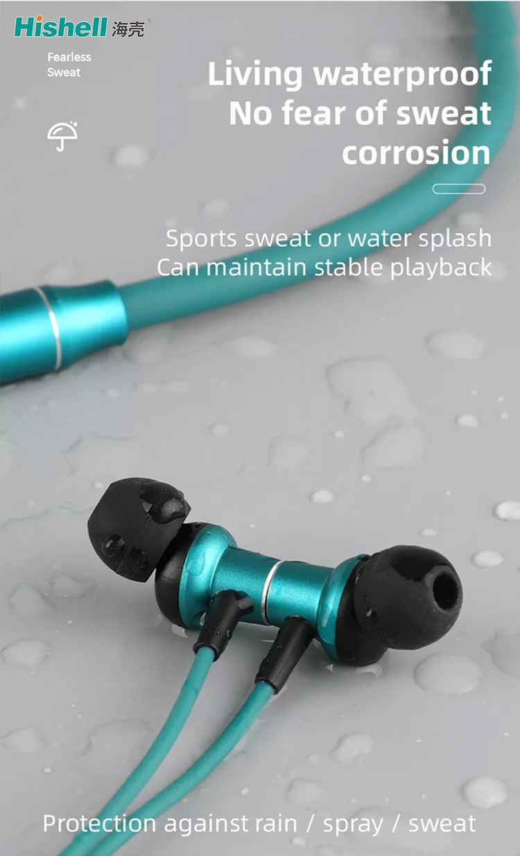 Беспроводные наушники Bluetooth Neckband ANC IPX5 с магнитным дизайном