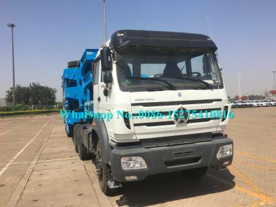 Prima do tipo 380hp 6x6 de Beiben - o caminhão Off Road do motor datilografa para RUANDA UGANDA KENYA