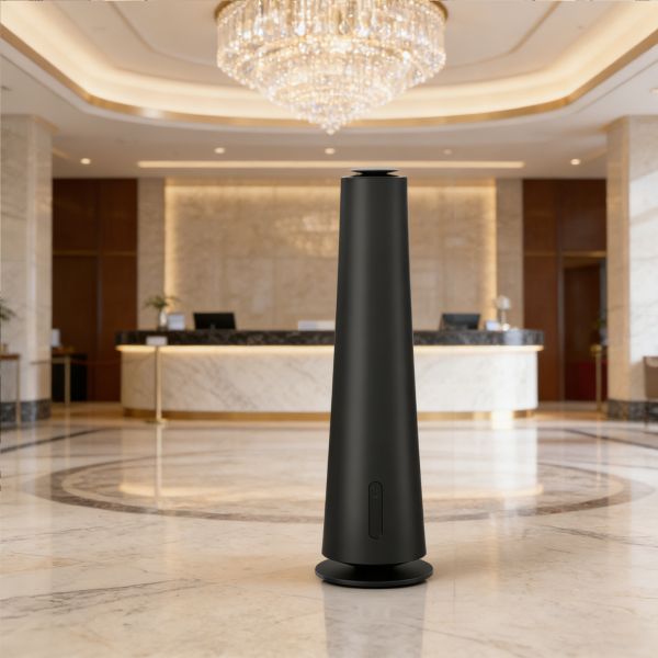 Aluminum Alloy Luxury Hotel Scent Diffuser 3000m3 Coverage Noise