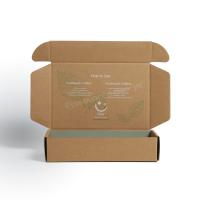Une boîte à lettres ondulée rectangulaire légère et robuste est bonne pour vous.