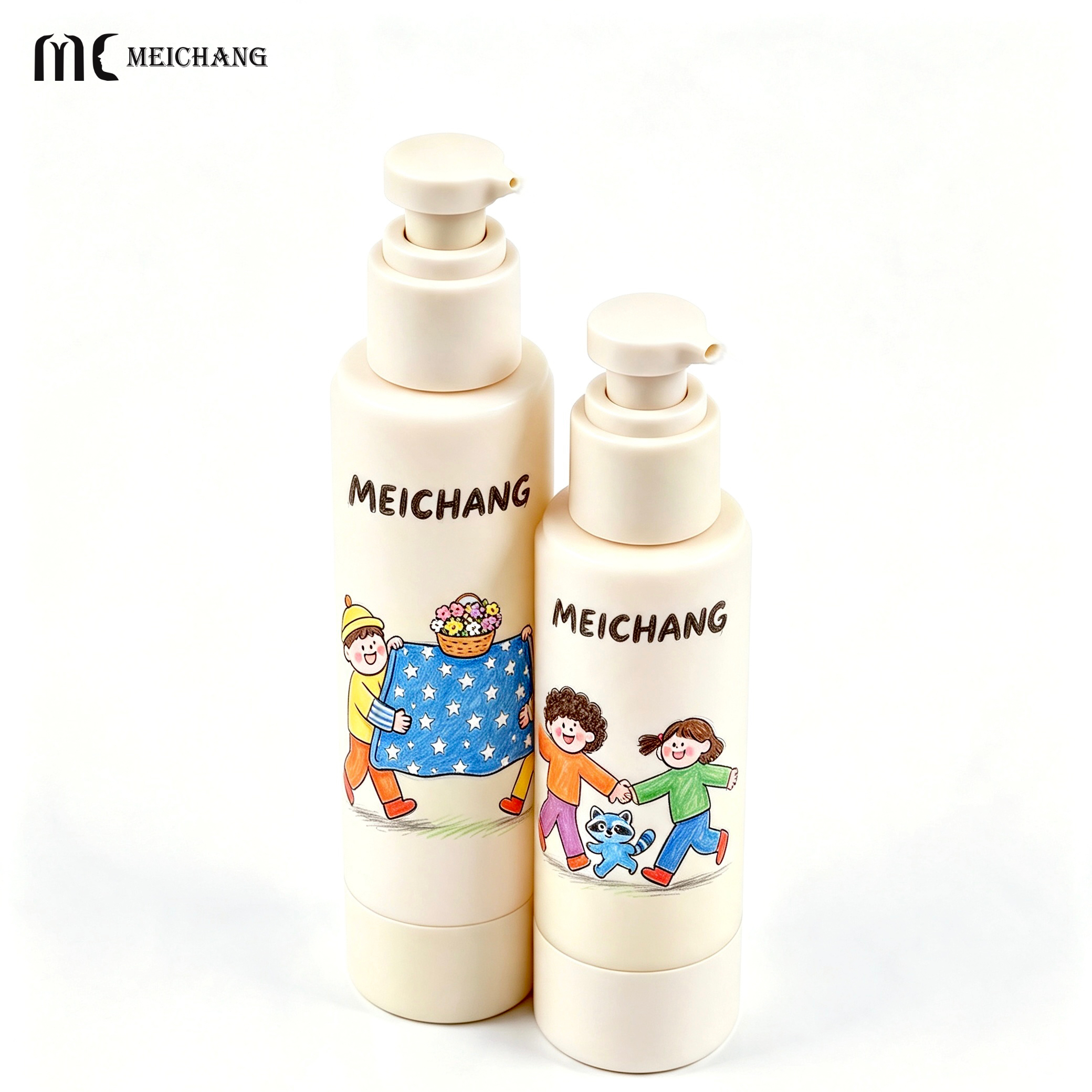 80ml 100ml Large Capacity AS Cylindrical Airless Bottle Anti-Oxidation Cosmetic Packaging for Sunscreen, Foundation and Skincare Products(MC-297)