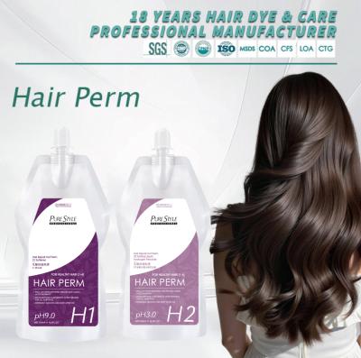 Purestyle OEM Hair Perm Cream Permanent Hair Hot Perm Herbal Formula Keratin Hair Treatment
