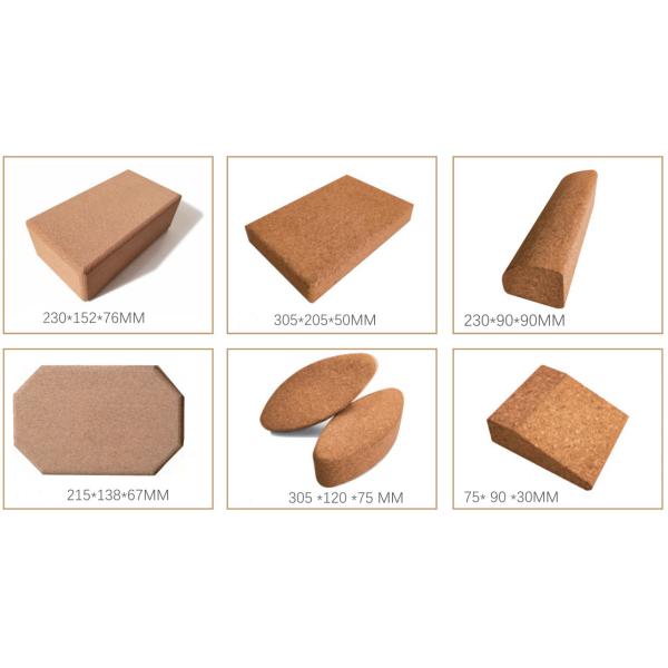 Прямоугольные кирпичи Eco блока пробочки йоги ISO9001 смещают сопротивление 3x6x9»