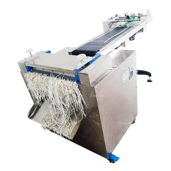 Electric Crinkle Cut Shredded Paper Machine for Gifts Decoration 190kg Machine Weight